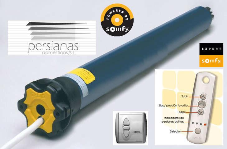 Motores marca Somfy Instalación, reparación y venta de motores mecánicos