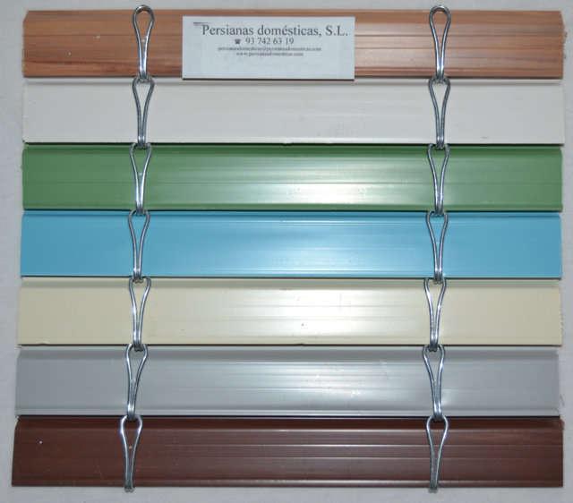 Colores de pvc de alicantinas Carta colores alicantinas de pvc