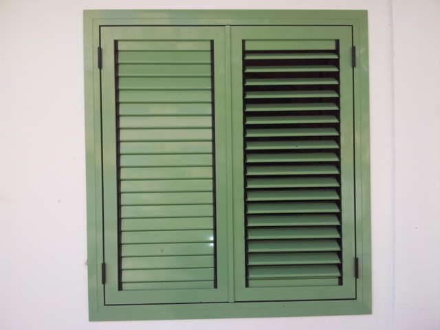 Mallorquina de aluminio de 2 hojas