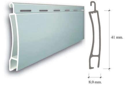 Lama curva de extrusión de seguridad de 41 mm