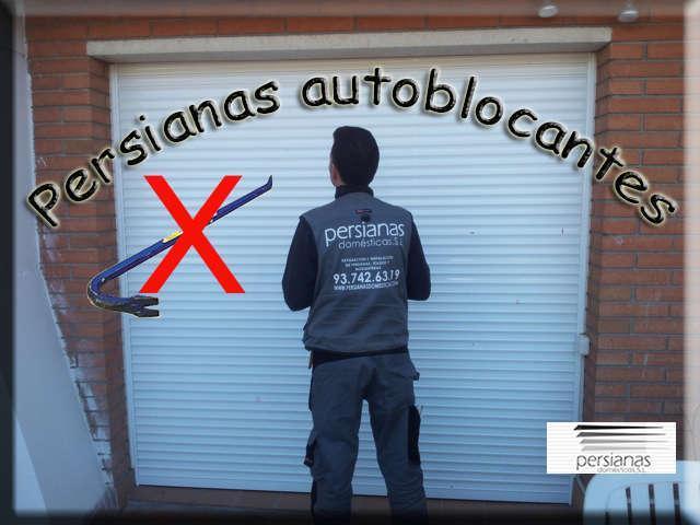 Instalació, venta y reparación de persianas autoblocantes en Sant Cugat.