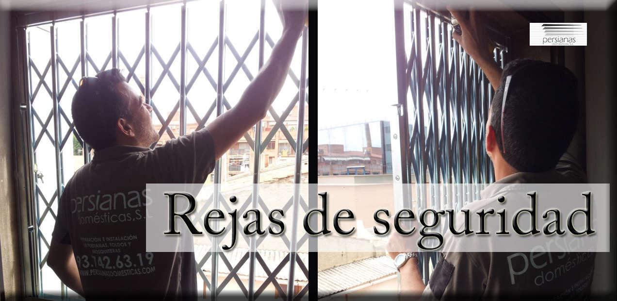 Rejas de seguridad en Sant Cugat. Instalación, reparación y venta.